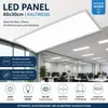 LED Panel 60x30cm Kaltweiß 6000K Deckenleuchte Bürolampe Produktbild-Vorschau 2