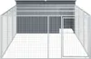 Cuccia per cani con corridoio Antracite 197x396x110cm Anteprima dell’immagine prodotto 5