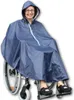 Rollstuhl-Regenponcho ROLKO-rainPRO blau>>>> Produktbild-Vorschau 1