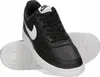 A pair of black Nike Court Vision Low sneakers with white accents, shown from a slightly elevated angle on a white background. Podgląd zdjęcia produktu