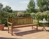 Lesli Living Landhausbank Cardiff 180 cm Teak C-Grade Produktbild-Vorschau 7