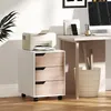 HOMCOM Caisson bureau mobile avec 3 tiroirs, meuble Voir les images du produit 9
