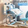 2Pcs/Set Kinder Studie Schreibtisch Stuhl Set, Produktbild-Vorschau 9