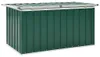 vidaXL Záhradný úložný box zelený 129 x 67 x 65 cm Náhľad obrázku produktu 4