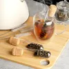 Vilde | Tamis à thé en verre Set - 3 pièces avec bouchon et Voir les images du produit 2