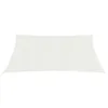 vidaXL Voile d'ombrage 160 g/m² blanc 2x5 m HDPE Voir les images du produit 10