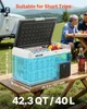 Glacière à compresseur VEVOR 40 L, réfrigérateur de voiture Voir les images du produit 2