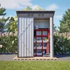 Gartenhaus Flachdach 152x84x182 cm Geräteschuppen mit Produktbild-Vorschau 3