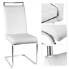 lot de 2 chaises de salle à manger à piétement luge au Voir les images du produit 4