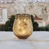 Vintage Kerzenglas Laterne als Outdoor Windlicht gold in 18 Produktbild-Vorschau 7