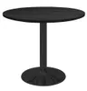 Kulatý jídelní stůl VICTORY 70 cm - BLACK Smoke, moderní Náhled obrázku produktu 4
