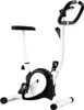 vidaXL Cvičebný bicykel s remeňovým pohonom čierny Náhľad obrázku produktu 2