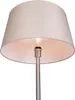 Moderne Stehlampe Stahl mit Taupefarbenem Schirm 45 cm Produktbild-Vorschau 5