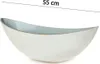 Große Pflanzschale oval 55 cm für draussen Dekoschale Produktbild-Vorschau 2