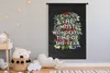 MuchoWow® Wandteppich Wandbehang Weihnachten - Zitat - Produktbild-Vorschau 3