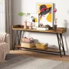 A console table with decorative items and storage boxes in a living room setting. Anteprima dell’immagine prodotto