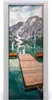 Tulup Türaufkleber 75x205 cm Dekorative Aufkleber Produktbild-Vorschau 1
