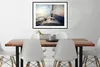 MuchoWow® Gerahmtes Poster Meer - Segelboot - Sonne 80x60 Produktbild-Vorschau 3