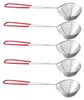 10 er Pack Fondue-Sieb Edelstahl Ø 7,5cm, L 30 cm, silber Produktbild-Vorschau 2