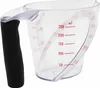 MESSBECHER 250ml transparent aus Kunststoff mit Griff Skala Produktbild-Vorschau 1