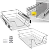 LARS360 2er Set Teleskop-Küchenschublade – für 37 cm Innen- Produktbild-Vorschau 10