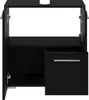 Mobili da bagno Mars 60 x 30 x 60cm Nero opaco - armadio Anteprima dell’immagine prodotto 2