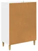 Commode vidaXL, blanc brillant, 66 x 34,5 x 90 cm Voir les images du produit 9