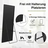 UnboxG Standspiegel Schwarz 164x54 cm – Ganzkörperspiegel, Produktbild-Vorschau 9