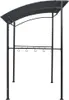 vidaXL Pavillon BBQ 215x150x220 cm Anthracite Acier Voir les images du produit 4
