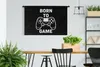 MuchoWow® Wandteppich Wandbehang Gaming - Zitate - Produktbild-Vorschau 2