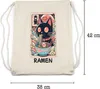Ramen Turnbeutel Manga Otaku Japanisch Kawaii Katze Anime Produktbild-Vorschau 2