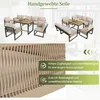 Garten-Essgruppe für 7–8 Personen, Terrassenmöbel-Set mit Produktbild-Vorschau 6