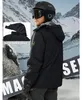 Winterjacke Herren Warm Gefüttert Wasserdicht Abnehmbare Produktbild-Vorschau 6