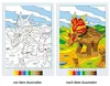 CreArt Malen nach Zahlen ab 7: Dinosaurier Produktbild-Vorschau 6
