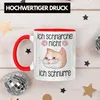 Trendation - Katzen Mama Tasse Geschenk Ich Schnarche Nicht Produktbild-Vorschau 3