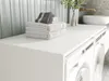 DORA Armoire pour machine à laver largeur 130 cm blanc mat Voir les images du produit 3