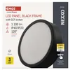 LED svítidlo NEXXO černé, 17 cm, 12,5 W, teplá/neutrální bílá Náhled obrázku produktu