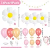 Gänseblümchen Geburtstag Luftballons Set mit Folienballon Produktbild-Vorschau 2