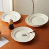 4-teiliges Teller Set aus Keramik Ø25,4 cm– Speise-, Produktbild-Vorschau 5