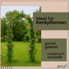 Bituxx Rosenbogen Metall Rankbogen Gartenbogen Torbogen Produktbild-Vorschau 2