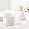 Organizer per trucchi – Elegante valigetta portaoggetti – Anteprima dell’immagine prodotto 4