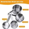 10 teiliges Messbecher und Löffel Set, Edelstahl Messbecher Produktbild-Vorschau 2