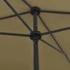 vidaXL Parasol plażowy taupe 200x125 cm Podgląd zdjęcia produktu 5