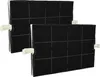 vhbw 2x Aktivkohlefilter kompatibel mit Bosch KF001010, Produktbild-Vorschau 1