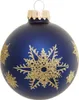 Krebs Glas Lauscha Exklusives 16er Glaskugelset Blue Night Produktbild-Vorschau 5