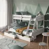Etagenbett Vitalispa Everest Weiß 120x200 / 80x200 cm mit Produktbild-Vorschau 4