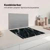 KitchenYeah© Herdabdeckplatte Marmor - Schwarz - Luxus , Produktbild-Vorschau 8