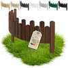 Floranica Rolovací obrubník dřevo 100 x 30 cm vlnitý Hnědá Náhled obrázku produktu 1