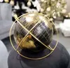 Dekorativní globus černý 24 cm Náhled obrázku produktu 6