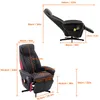Happy Home Massagesessel 360° drehbar Relaxsessel Produktbild-Vorschau 7
